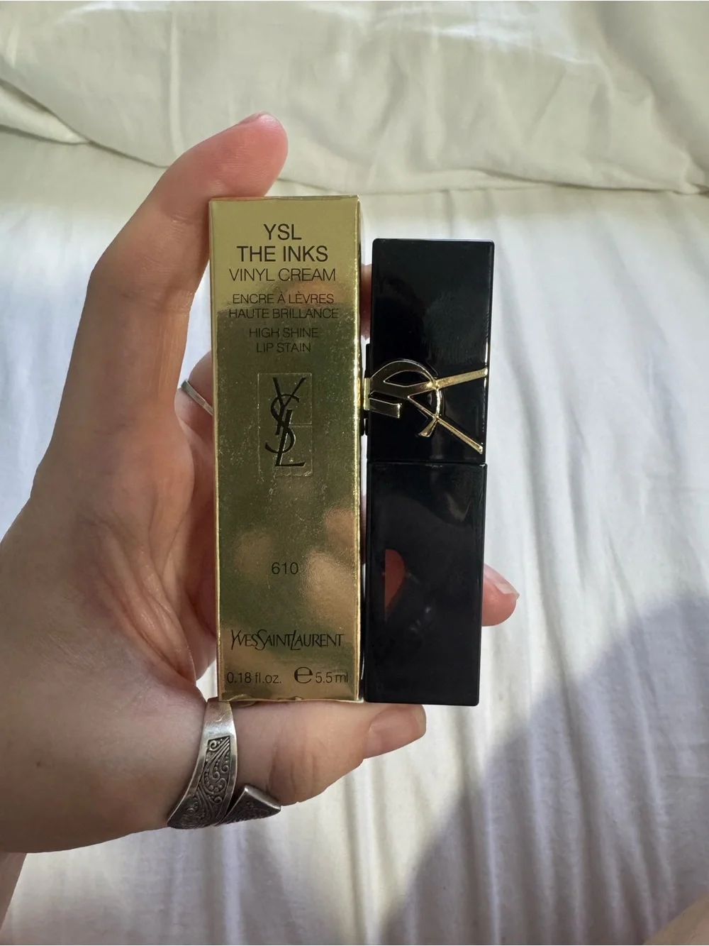 Yves Saint Laurent The Inks Vinyl Cream Lip Stain - Nude Champion
